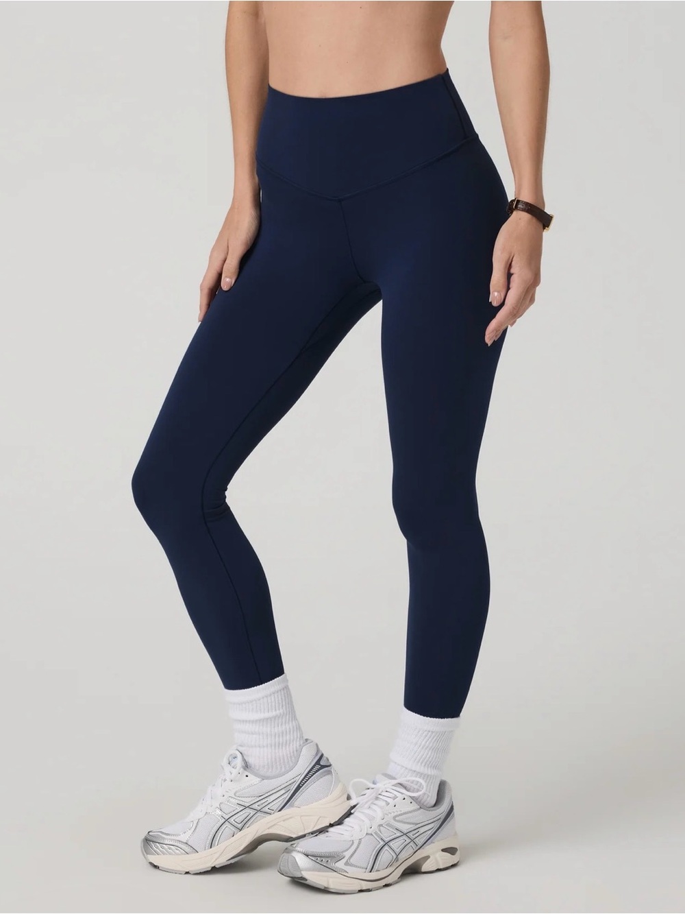 Vuori All The Form High-Rise Leggings in Blue Coast Size Small